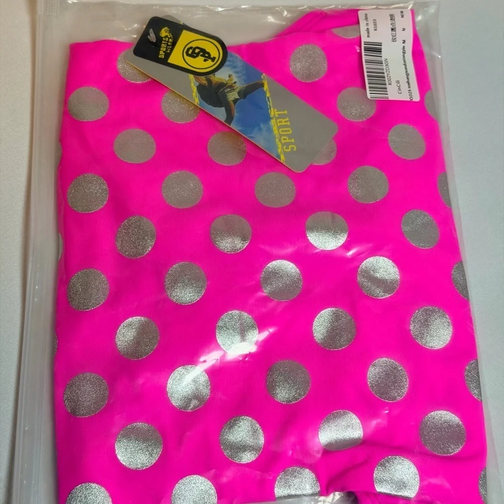 NWT CinCili Girls One Piece Swimsuits Crossback Swimwear, Size Medium 8-12 Years